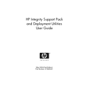 HP Integrity rx5670 Windows #006: Support Pack and Deployment Utilities User Guide