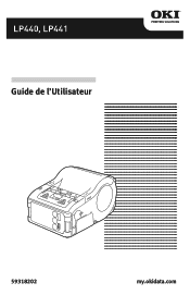 Oki LP441w LP440 LP441 Guide de l'Utilisateur (Fran栩s)