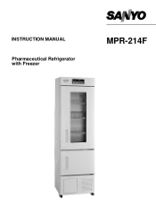 Sanyo mpr-214f Instruction Manual