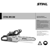 Stihl MS 200 Instruction Manual