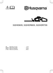 Husqvarna 522HD60S Owner Manual