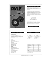 Pyle PLWCH10D Instruction Manual