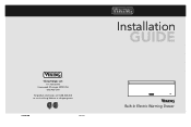 Viking RVEWD330 Installation Instructions