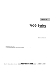 Fluke 700G05 Product Manual