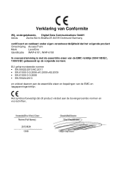LevelOne WAP-6101 EU Declaration of Conformity