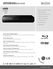 LG BH200 Specification (English)