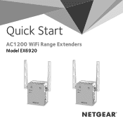 Netgear EX6920 Installation Guide