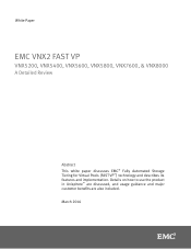 Dell VNX5800 White Paper: VNX2 FAST VP - A Detailed Review