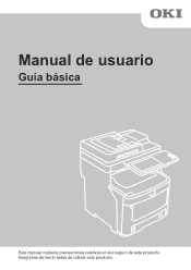 Oki MC770 MC770/780 User Guide - Basic Espanol