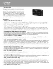 Sony DSC-WX220 Marketing Specifications (Black)
