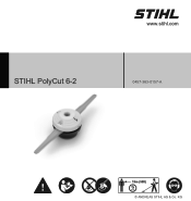 Stihl Polycut 6-2 Instruction Manual