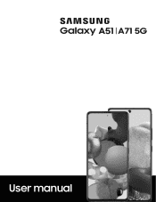 Samsung Galaxy A51 5G Sprint User Manual