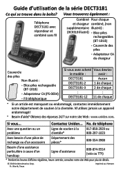 Uniden DECT3181-2 French Owners Manual