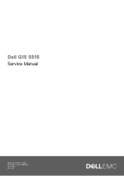 Dell G15 5515 Ryzen Edition G15 5515 Service Manual