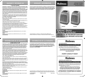 Holmes HFH5606 Product Manual