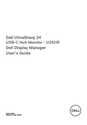 Dell U2421E Display Manager Users Guide