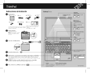 Lenovo ThinkPad T41p Spanish  - Setup Guide for ThinkPad R50, T41 Series