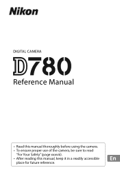 Nikon D7500 Reference Manual