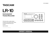 TASCAM LR-10 owners manual