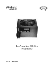Antec TP-650 Manual