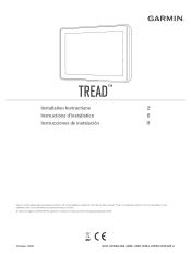Garmin Tread - Base Edition Installation Instructions PDF