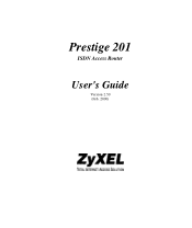 ZyXEL P-201 User Guide