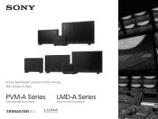 Sony LMDA240 Brochure (LMDA/PVMA Series Brochure)