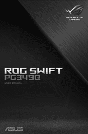 Asus ROG SWIFT PG349Q PG349Q Series User Guide