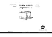 Konica Minolta magicolor 7450 II grafx Installation Guide