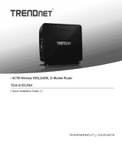 TRENDnet TEW-816DRM Quick Installation Guide