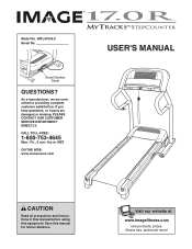 Image Fitness 17.0 R Treadmill English Manual