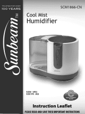 Sunbeam SCM1866-UM Instruction Manual