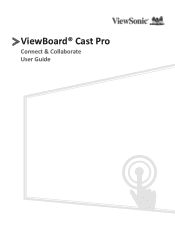 ViewSonic SW-101 vCast - Window User Guide