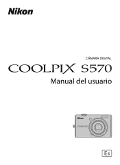 Nikon S570 Spanish version User's manual