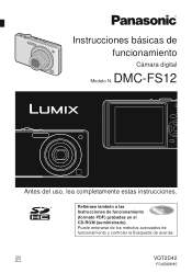 Panasonic DMCFS12 DMCFS12 User Guide