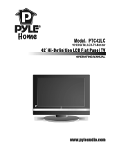 Pyle PTC42LC PTC42LC Manual 1