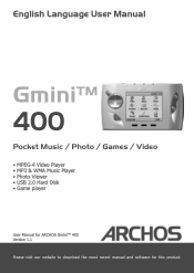 Archos 500637 User Manual