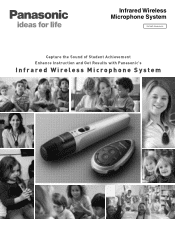Panasonic WX-LT350 Infrared Wireless Microphone System