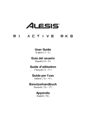 Alesis M1 Active MK3 User Manual