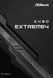 ASRock Z490 Extreme4 User Manual