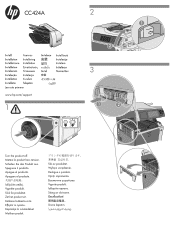 HP Color LaserJet Enterprise CM4540 HP Color LaserJet Enterprise CM4540 MFP - Stapler/Stacker Install Guide