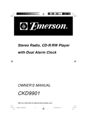 Emerson CKD9901 Owners Manual