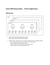 Epson OmniLink Merchant Services V3 Quick OMS Setup Guide Step 1 - Printer Registration