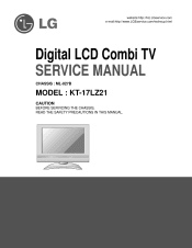 LG KZ-17LZ21 Service Manual