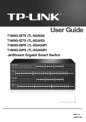 TP-Link T1600G-28TSTL-SG2424 T1600G-28TS V1 User Guide