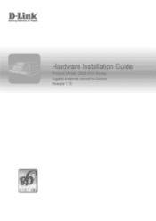 D-Link DGS-1510-52XMP Hardver Install Guide