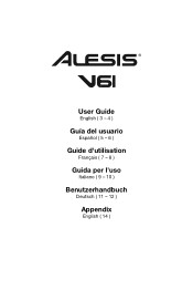 Alesis V61 User Manual