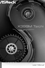 ASRock X399M Taichi User Manual