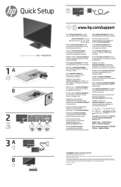 HP P22h Quick Setup Guide 1