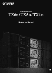 Yamaha TX5n Reference Manual
